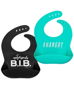 Shop Simka Rose Silicone Bibs for Babies